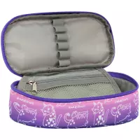 1. AstraBag Piórnik AC6 Saszetka Usztywniona Kitty 503026010