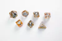 2. Gamegenic: Embraced Series - RPG Dice Set - Kości do Gry - Death Valley