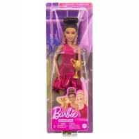 2. Mattel Barbie Lalka Tancerka z Brązowymi Włosami Upiętymi w Kok JFR09