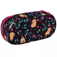 2. AstraBag Piórnik AC6 Saszetka Usztywniona Flower Capy 503026020
