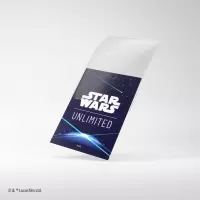 5. Gamegenic: Star Wars Unlimited - Double Sleeving Pack - Koszulki na Karty - Space Blue
