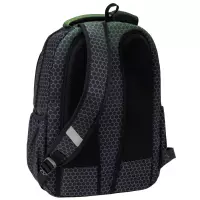4. ABag Plecak Szkolny AB200 Hexagon Green Ombre 502026037