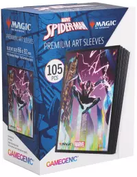 1. Gamegenic: Magic the Gathering - Marvel's Spider-Man - Premium Art Sleeves - Koszulki na Karty - Miles Morales