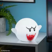 7. Silikonowa Lampka z Akumulatorem Super Mario - Boo