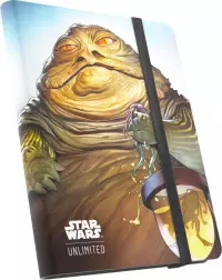 4. Gamegenic: Star Wars Unlimited Card Game - 18-Pocket Album - Album na Karty - Leia Organa/Jabba the Hutt