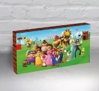 3. Podświetlany Obraz na Płótnie Super Mario - Postacie