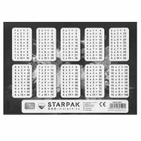 3. Starpak Plan Lekcji z Tabliczką Mnożenia A5 Pad 584211