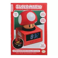 1. Budzik Super Mario - Grzybek (wysokość: 16 cm)