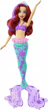 3. Lalka Mattel Disney Księżniczka Arielka Zmienia Kolor HLW00