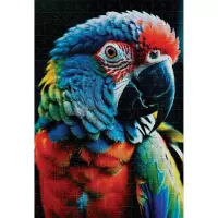 3.  Interdruk Puzzle 250 el Colourf Nature 9 Parrot 385550