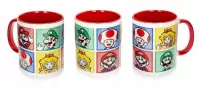 5. Zestaw Prezentowy Super Mario: Butelka Plastikowa + Kubek + Magnes