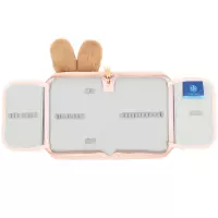 6. AstraBag Piórnik AC1 Pojedynczy Dwuklapkowy bez Wyposażenia Fluffy Puppy 503026023