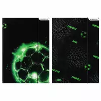 1. Starpak Teczka z Gumką Green Football 583294