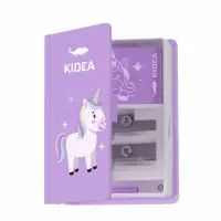 9. Kidea Temperówka Podwójna + Gumka Cute 1szt 590353