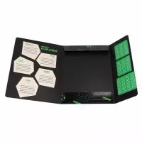 5. Starpak Teczka z Gumką Green Football 583294