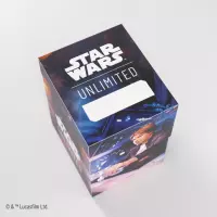 2. Gamegenic: Star Wars Unlimited Card Game - Soft Crate - Pudełko na Karty - Han Solo / Millenium Falcon