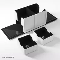 4. Gamegenic: Star Wars Unlimited - Double Deck Pod - Pudełko na Karty - White/Black