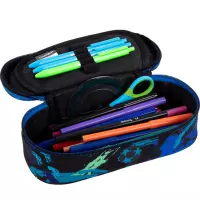 2. Coolpack Campus Piórnik Tuba Usztywniona z Organizerem Football Navy F062967