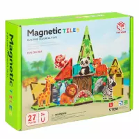 5. Mega Creative Klocki Magnetyczne Zoo 27el. 589648