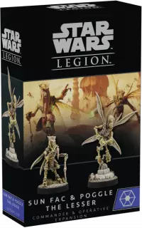 1. Star Wars Legion: Sun Fac and Poggle the Lesser - Commander and Operative Expansion