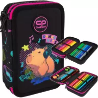 3. CoolPack Jumper 2 Piórnik Dwukomorowy Z Wyposażeniem Capybara Music F066961