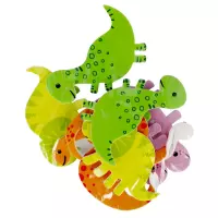 1. Craft With Fun Ozdoba Dekoracyjna Dinozaury 480995