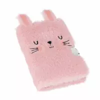4. Starpak Pamiętnik Pluszowy Zamykany na Kłódkę Rabbit 578977