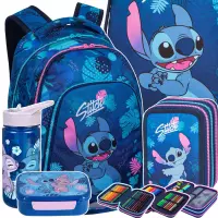 1. CoolPack Zestaw Szkolny Stitch Blue 5el Plecak F025780 + Piórnik F067780 + Worek F054780 + STLO9913 + STLO9903