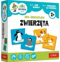 1. Trefl Zwierzęta ABC Maluch Rodzina Treflików