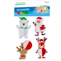 1. Craft With Fun Naklejki Harmonijkowe Zima 545834