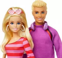 1. Mattel Barbie i Ken na Wrotkach HXK90