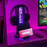 9. Stojak na Słuchawki Z Podświetleniem RGB + Pilot Zdalnego Sterowania Fortnite