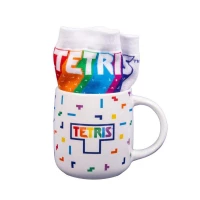 2. Zestaw Prezentowy Tetris: Kubek + Skarpetki