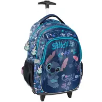 3. Paso Plecak Szkolny Na Kółkach Stitch Cool DS26XX-997