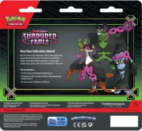 6. Pokemon TCG: Scarlet & Violet - Shrouded Fable - 3-Pack Blister - Pecharunt