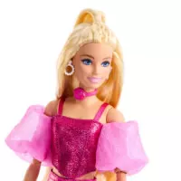 4. Mattel Barbie Lalka Kolekcjonerska Deluxe Style w Różowym Komplecie nr 5 JFP40
