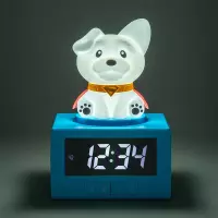 7. Lampka 3D z Budzikiem Krypto - Superman