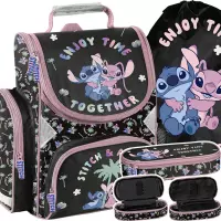 1. Paso Zestaw Szkolny 3el. Stitch Together Tornister DS25AA-525 + Piórnik DS25AA-013 + Worek DS25AA-712