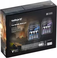 4. Vallejo: 77.273 - True Metallic Metal - Core Set