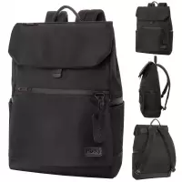 1. R-Bag Plecak Męski na Laptopa 14" Deck Black Z321