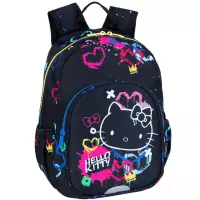 1. CoolPack Toby Plecak Szkolno-Wycieczkowy Hello Kitty Black Neon F023034