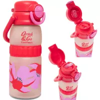 4. CoolPack Sphera Bidon 740ml Flores Rosa Z32914