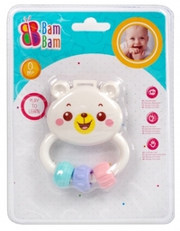1. Bam Bam Grzechotka Miś 414225