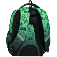 3. CoolPack Fast Plecak Szkolny Game Over Gradient Green F163969