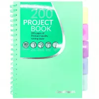 1. CoolPack Kołozeszyt Pastel Powder Mint B5 100 Kartek Kratka 78744CP