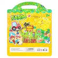 2. Mega Creative Kiążeczka z Naklejkami Farma 590317