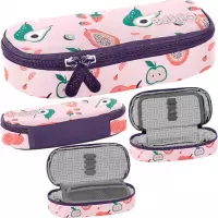 1. BeUniq Piórnik Tuba Usztywniona Fruit BU26FR-013