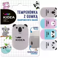 1. Kidea Temperówka z Gumką Misie 1 szt 089901