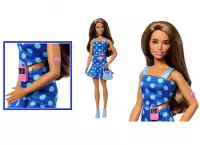1. Mattel Barbie Lalka Fashionistas z Cukrzycą Typu 1 w Stroju w Kropki HYT97