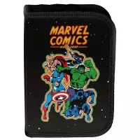 4.  Paso Piórnik Dwuklapkowy bez Wyposażenia Avengers Marvel AV25AE-P001BW